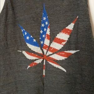 American Weed Leaf Tank